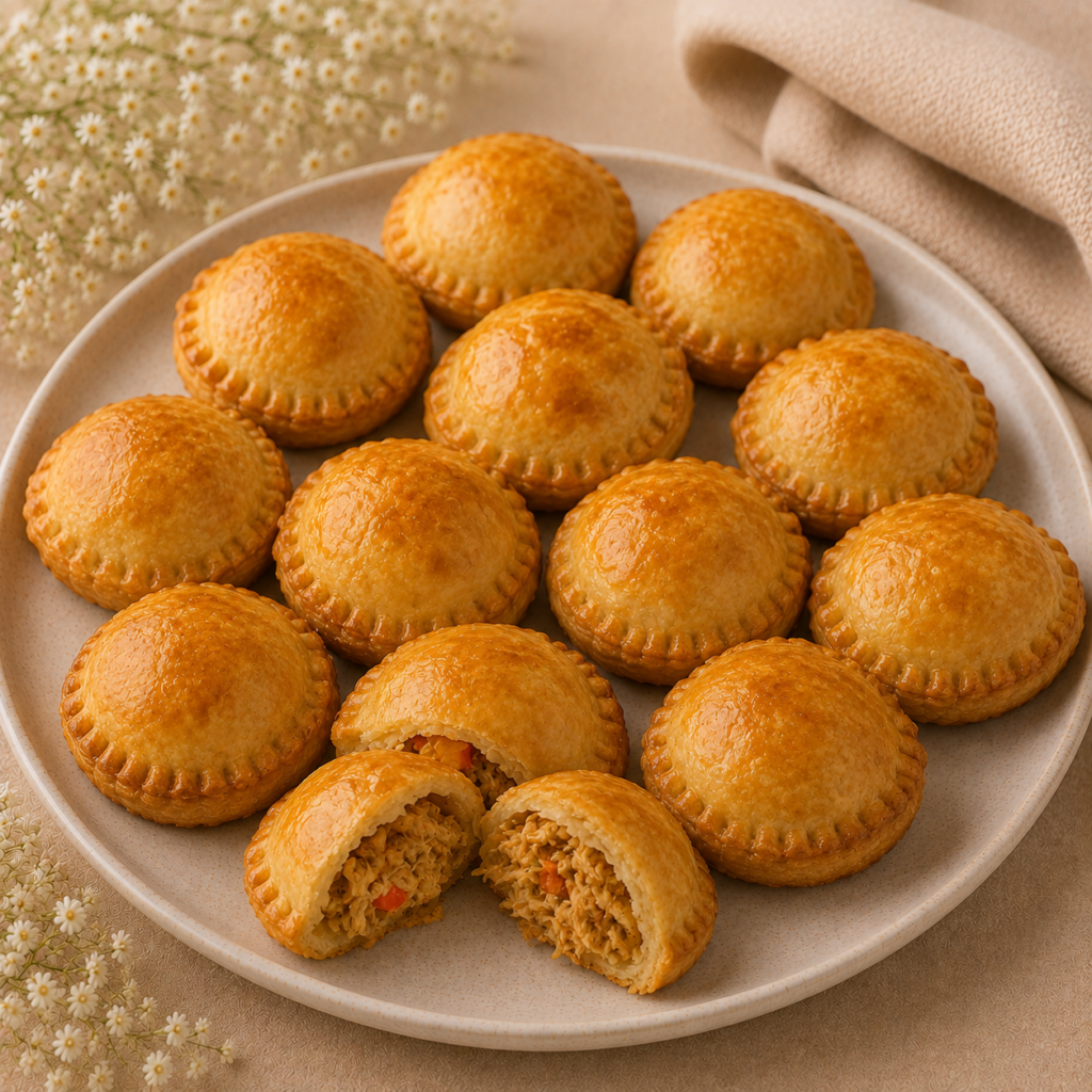 Mini pastelitos de pollo